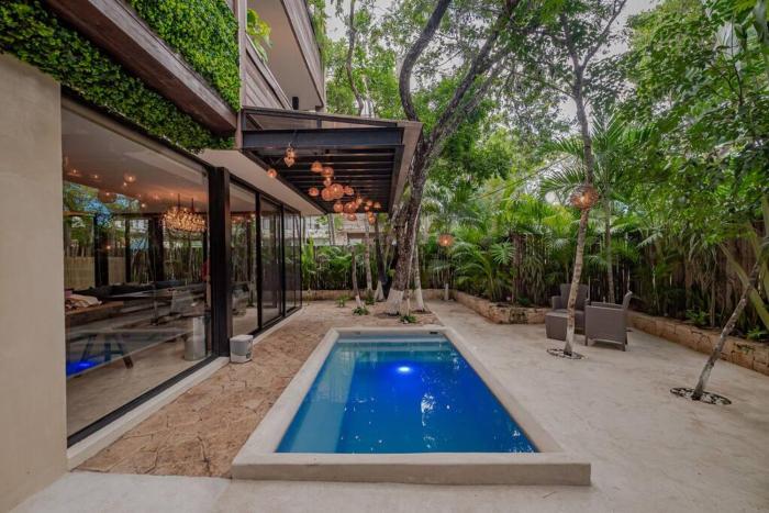 Townhouse de lujo en la selva