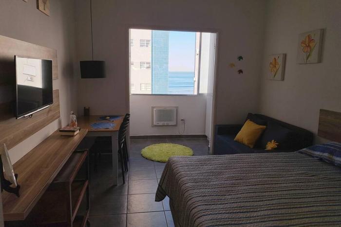 Estúdio na praia do Boqueirão em Santos SP