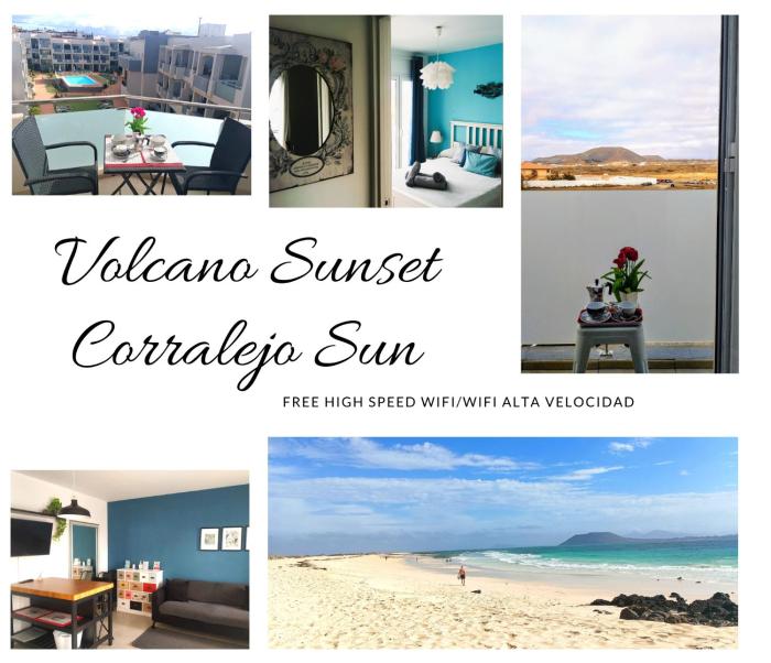 Corralejo Sun - Volcano sunset
