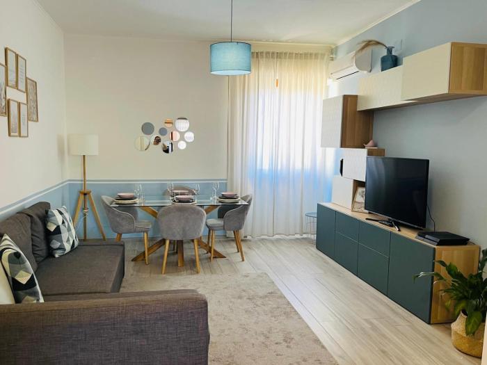 Modern Blue Apartment