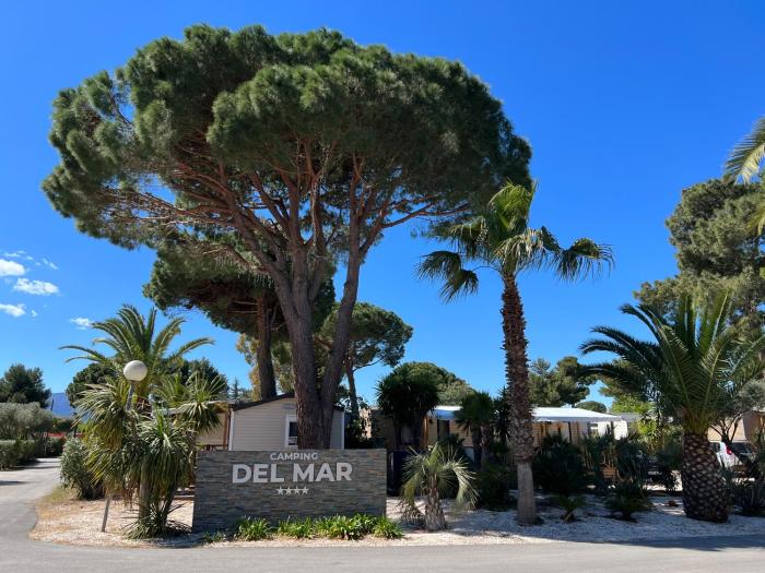 Camping Del Mar 125, Mobile Home OHara Supérieur 1060, 3 chambres, 40 m2, Terrasse