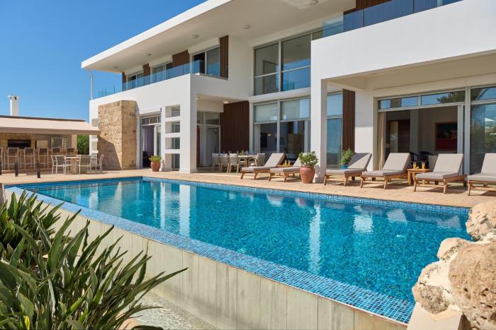 Seafront Villa Kyma by Ezoria Villas