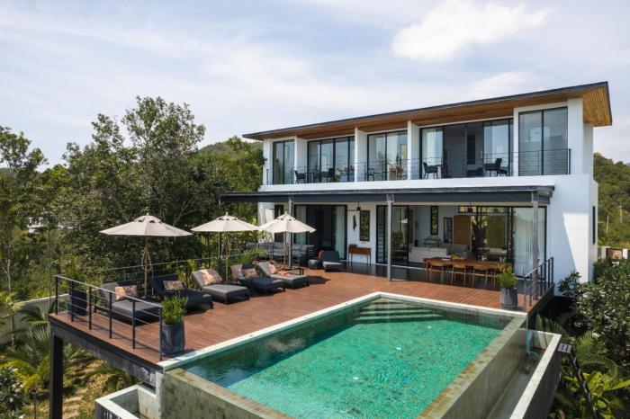 3br luxury sea view villa, koh Phangan