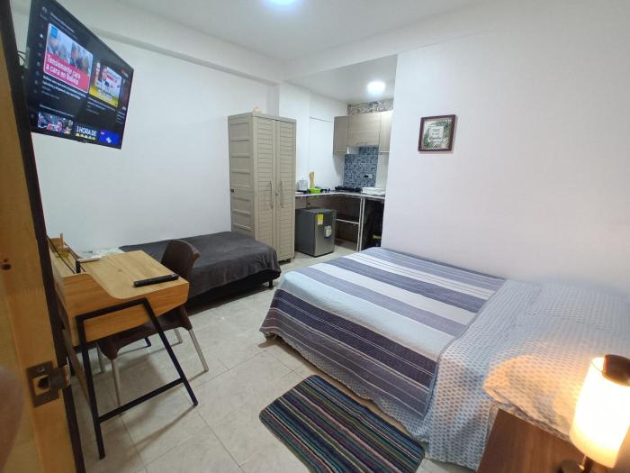 Habitación confortable y central a 100mts de la playa