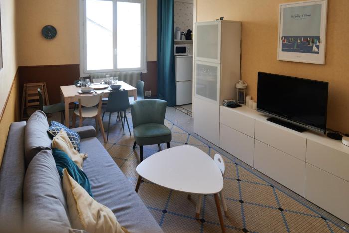 Appartement cœur de ville entre port et plage Les Sables 6 personnes