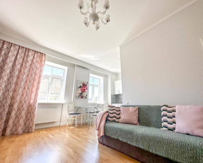 City heart, bright, loft view, free parking