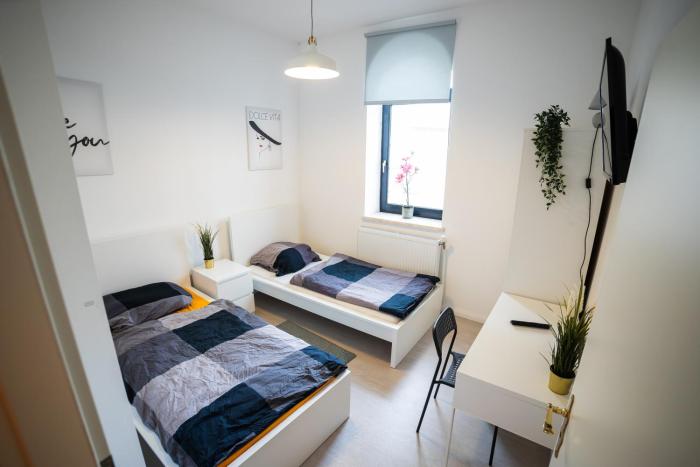 Praktische Erdgeschoss Monteurs- und Ferienwohnung mit WLAN und Waschmaschine