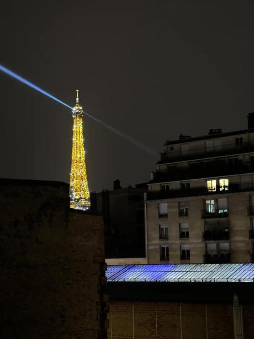 Say hello to the Eiffel Tower