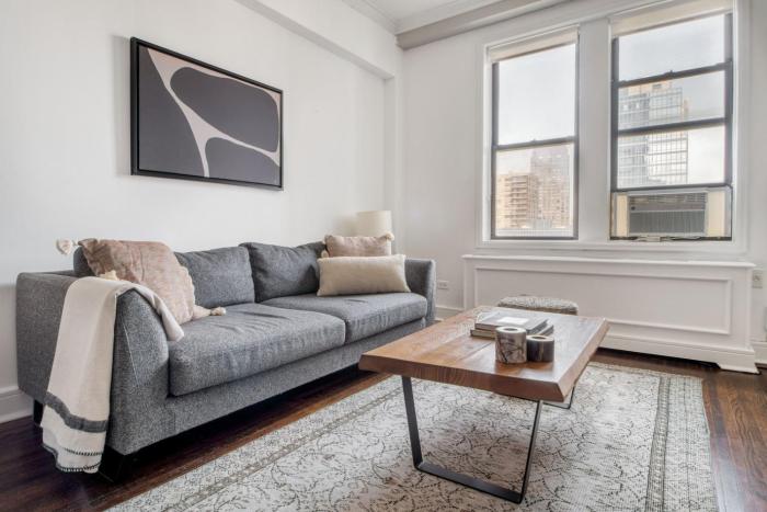 Homey UWS 1BR w Gym nr Central Park NYC-137