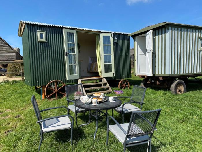 Shepherd Huts on a Farmstay