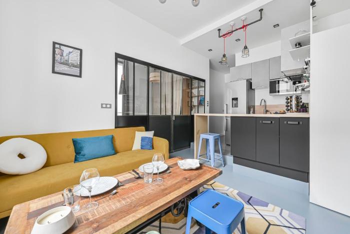 Magnifique Appart Rénové Paris République Métro 3pers Wifi