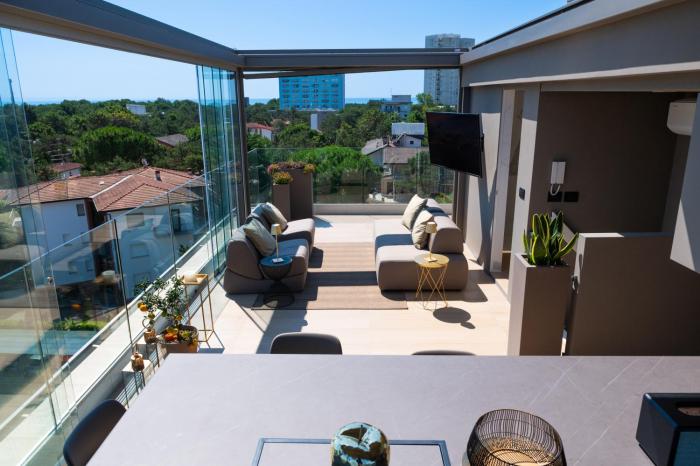 Attico esclusivo a 300m dal mare