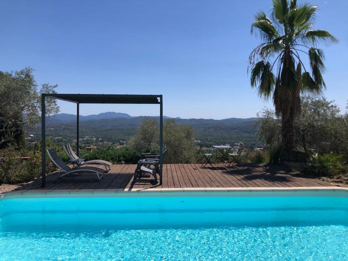 Villa avec piscine, location à la semaine