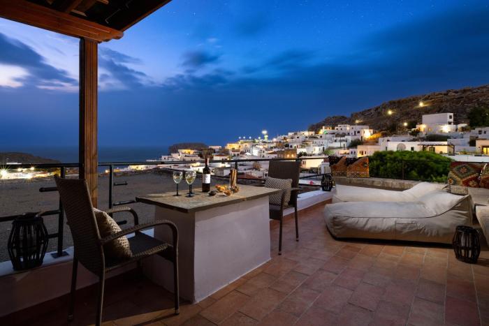 Villa Valasia Lindos with Acropolis View
