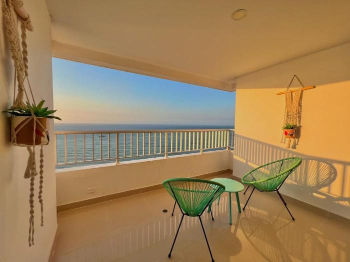 Palmetto 2704- Hermosa Vista Al Mar- Cartagena,Colombia