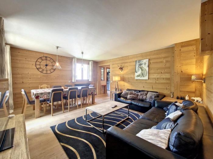 Magnifique appartement familial ski aux pieds, 8 pers, parking inclus - FR-1-518-159