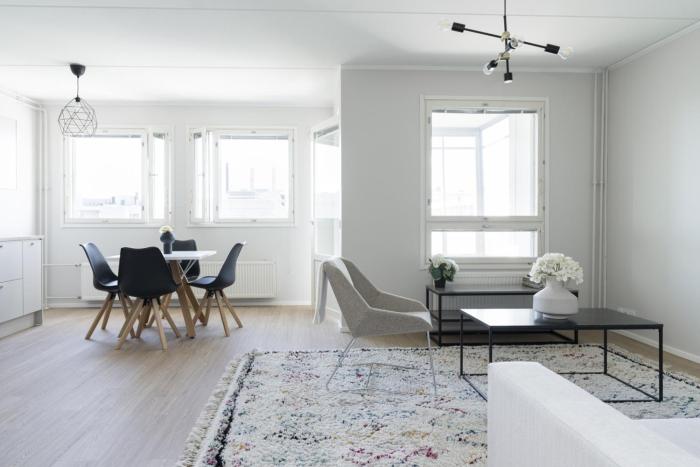 2 bedroom family apartment with sauna and parking