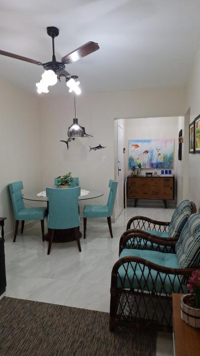 Em Casa Guarujá Apartamento Guarujá Pitangueiras, Beira Mar 1 Dormitório , Vista do Mar, Sol da manhã