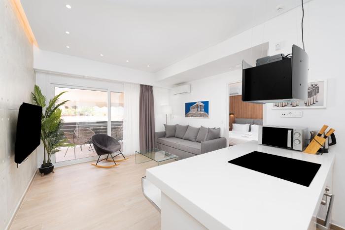 Stylish 1-Bedroom in the center, 4mins walk to Syntagma Square