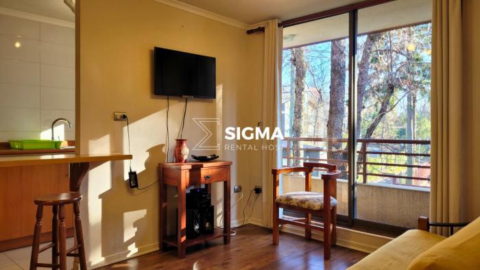 Depto 2D2B con piscina y naturaleza en Pucón