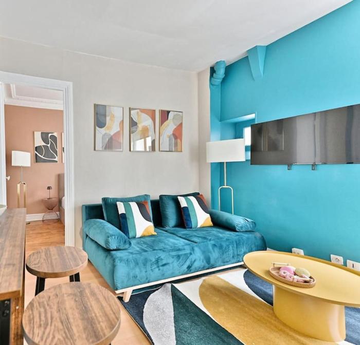 Appartement cosy et coloré au cœur de Paris