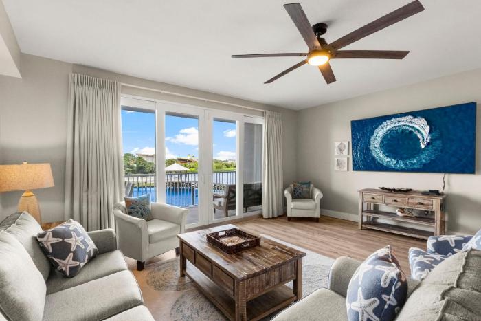 Stunning Views! located Steps 2 Beach, Restaurants & Shops! by Dolce Vita Getaways PCB