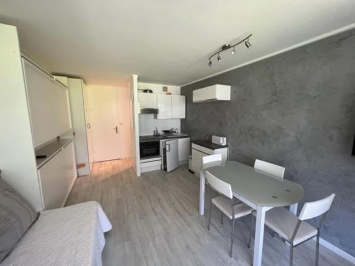 Superbe studio 4 pers skis aux pieds avec balcon