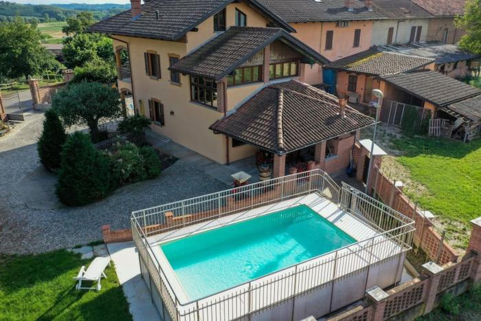 Villa con vista - piscina e barbecue privati