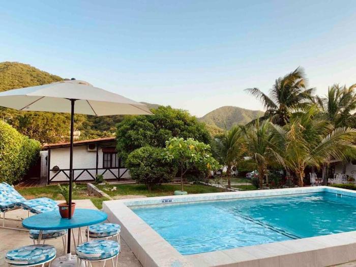 Cabaña de descanso con piscina-San Sebastian House