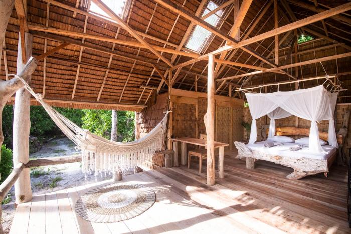Driftwood room at Pinang Island