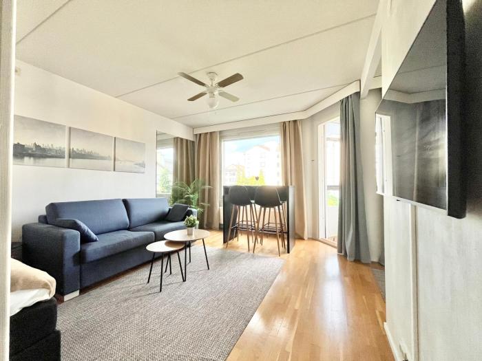 EP City Suite - Sauna, Balcony & Free parking