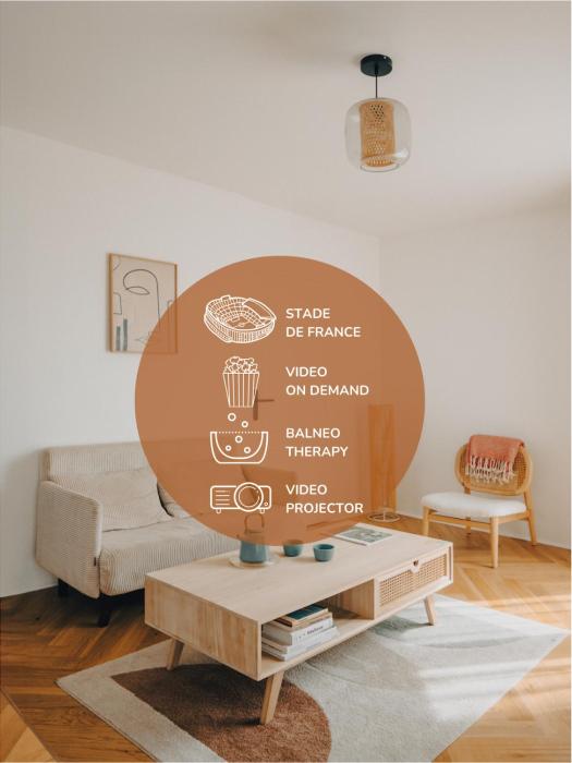 Alcova - Stade de France - Jacuzzi - Cinema