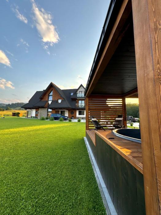 Hill House Apartamenty w cichej i spokojnej okolicy blisko Term Bania gorąca balia,bilard