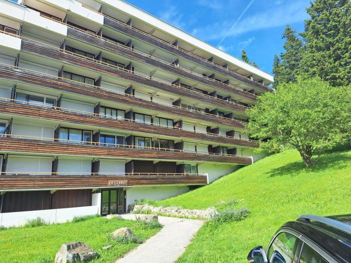 Le Flocon-Studio cabine-Balcon 4-6 Pers à 100m des pistes