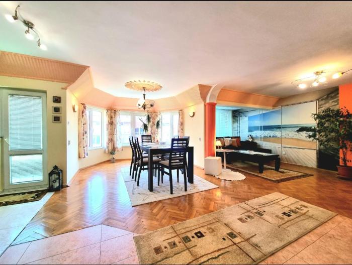 Two-Floor Sunny Apartment in City Centre