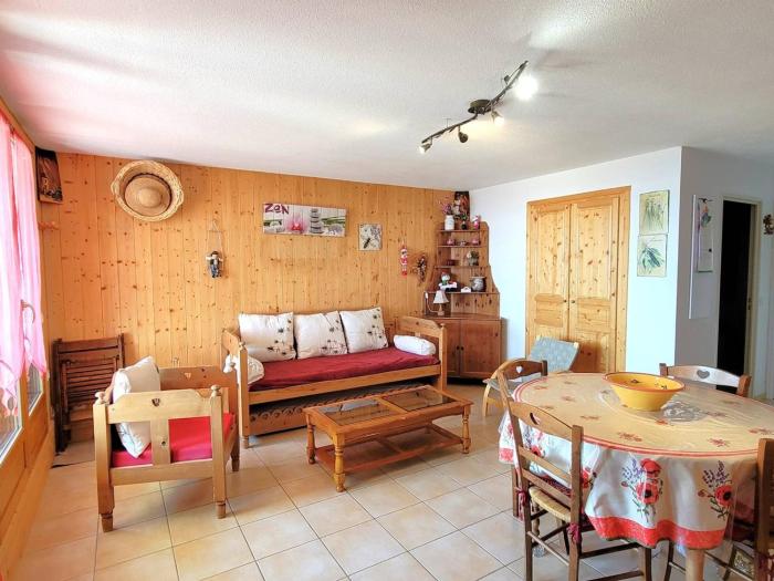 Appartement lumineux 5 pers avec terrasse plein Sud à Chaillol 1600 - FR-1-393-78