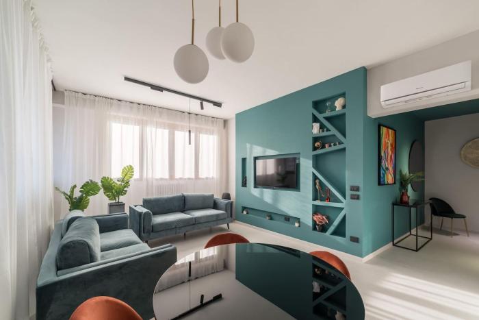 The bright apartment