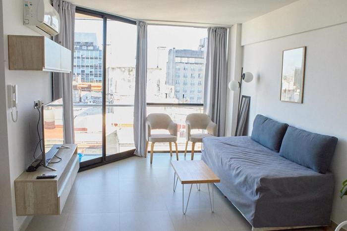 Studio impecable! En el centro de BA con solarium y parrilla