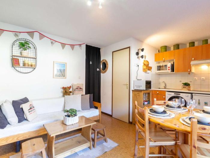 Appartement spacieux pour 6 pers. avec jardin, St-Lary-Soulan à proximité télécabine et thermes - FR-1-296-500