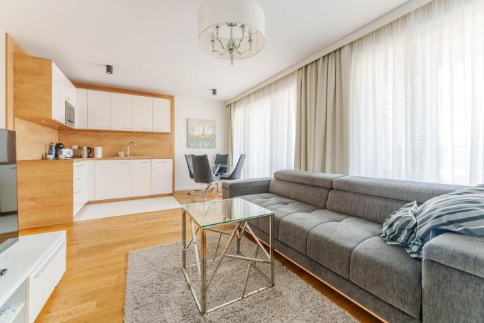 Apart111 Apartament Rodzinny 3 POKOJE - 2 SYPIALNIE- sauna, siłownia