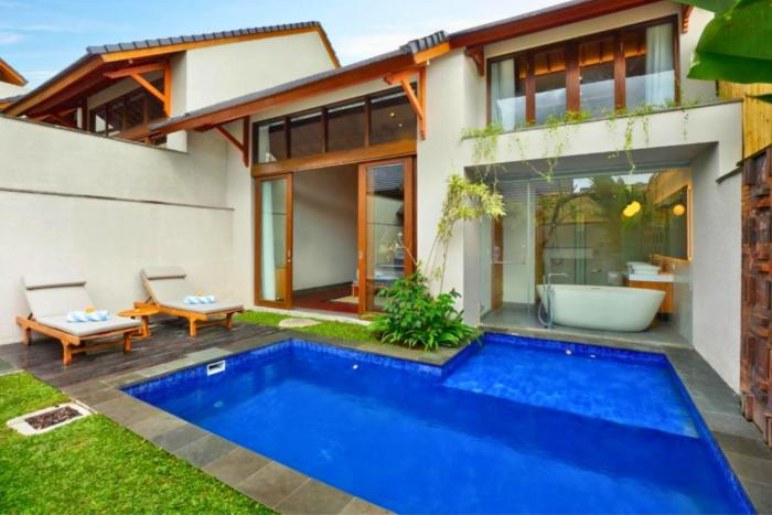 Tetragona 1 BR Private Pool Villa & Bathtub ZN66