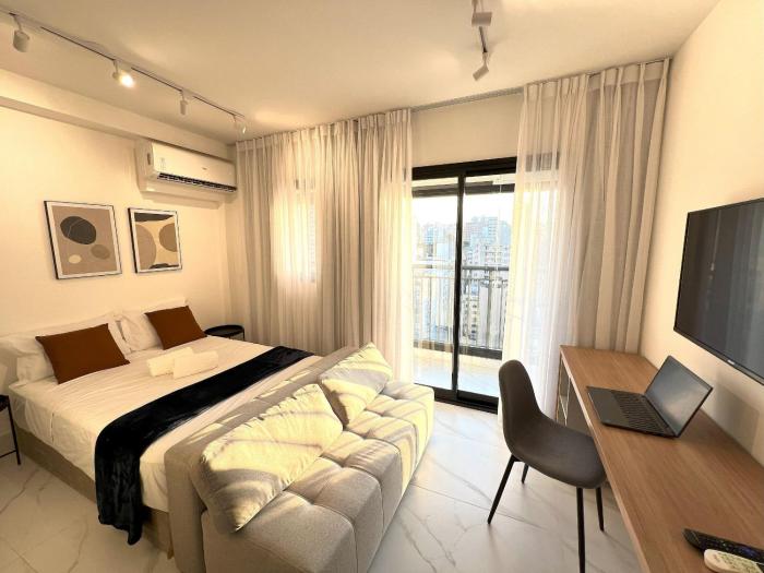 Moralia Consolação - Studios luxo com vista incrível