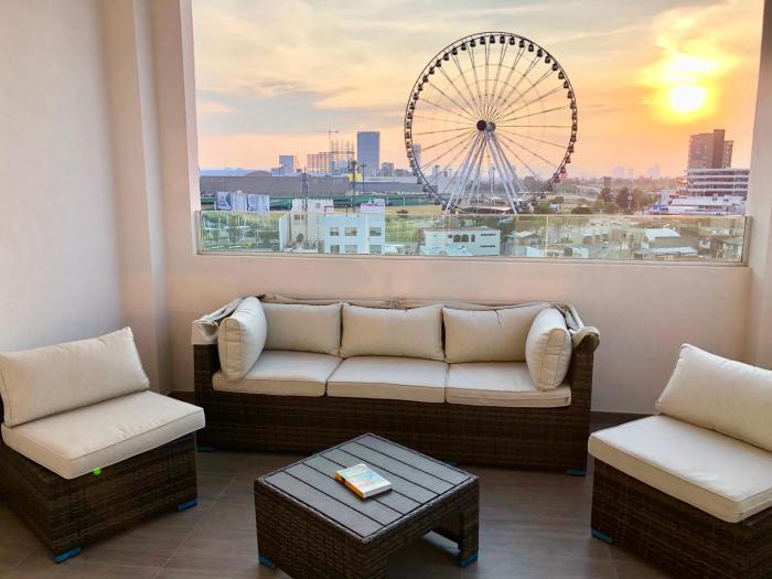 Penthouse in front of Estrella de Puebla 16 guest