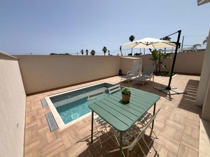 Trinacria Bedda Villetta con piscina-idromassaggio Marzamemi-Spinazza