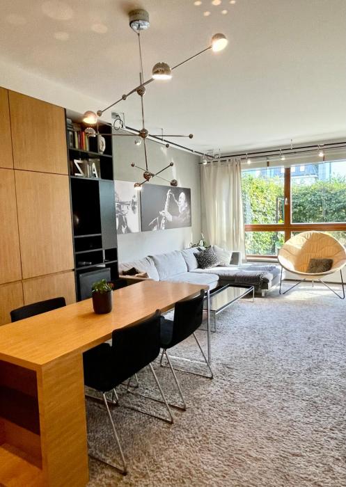 Apartament z ogrodem na osiedlu Aquarius