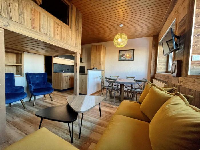 T2 à Courchevel 2* accès pistes, parking, vue vallée, 4 pers. - FR-1-514-22
