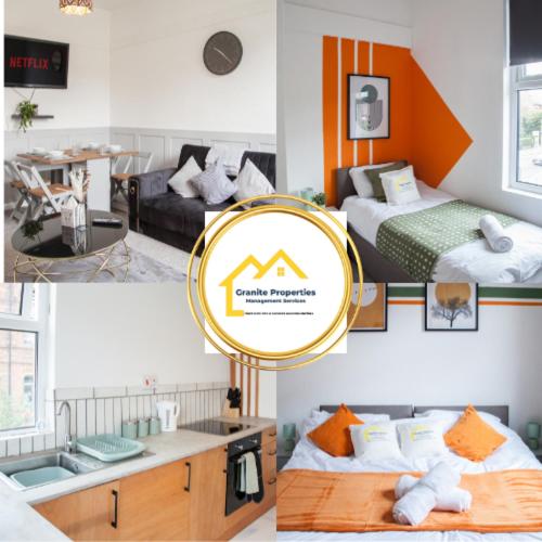 Spacious 2-Bedroom Flat with 4 Beds, Ideal for Contractors, Long Stay Deals