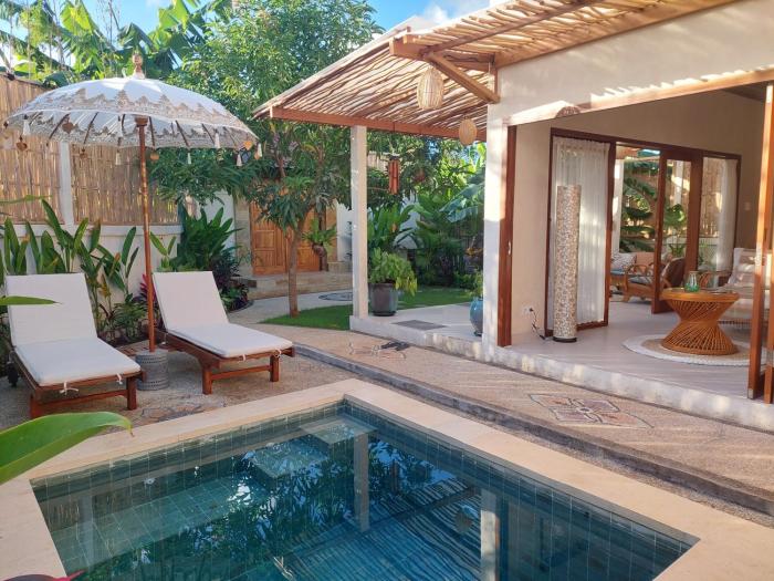 1BDR private villa w pool 350m from Balangan beach
