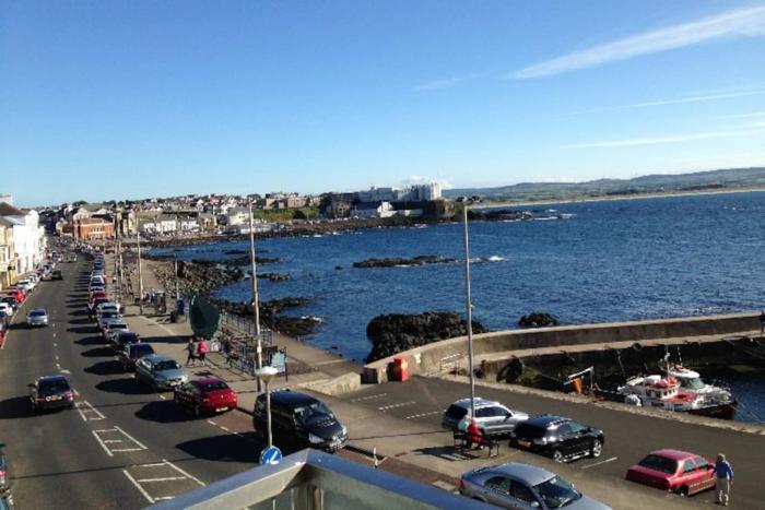 Luxurious apartment with balcony and sea views