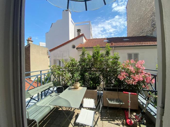 Spacious duplex with terrace heart of Boulogne